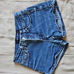 Anchor Blue Denim Shorts Size 3